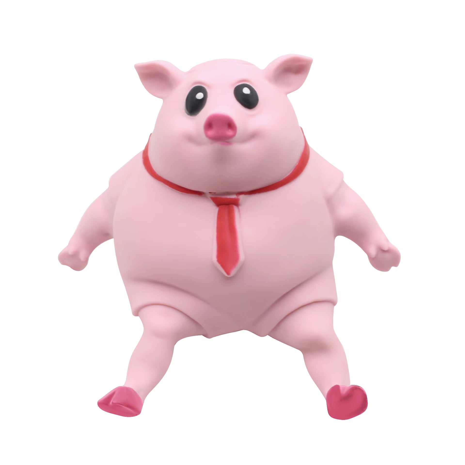 Anti Stress Pink Pig Squeeze Toy Cute Cartoon Animal Piggy Stress Relief Vent Ball for Kids Adults Decompression Toy Child Gifts