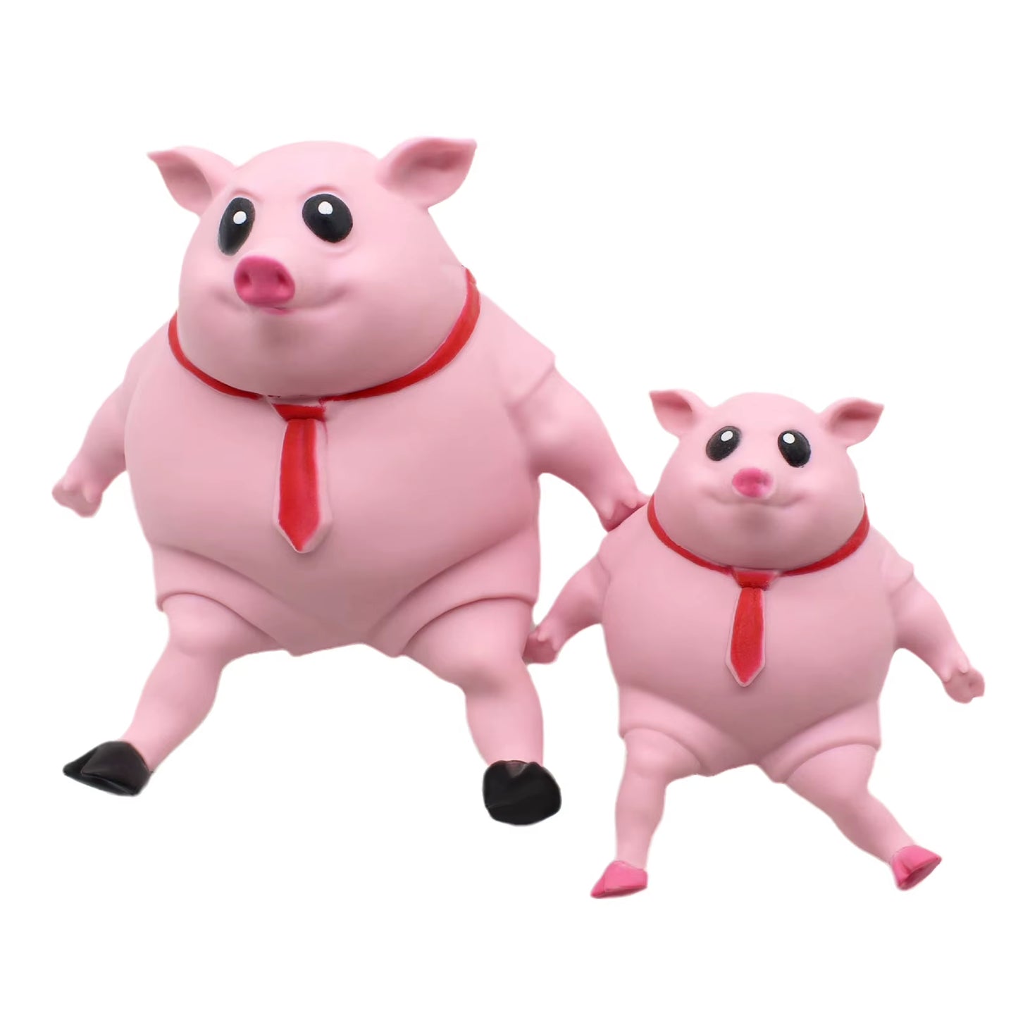 Anti Stress Pink Pig Squeeze Toy Cute Cartoon Animal Piggy Stress Relief Vent Ball for Kids Adults Decompression Toy Child Gifts